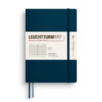 Тефтер A5 Leuchtturm1917 New Colours 2025 - Deep Sea, мека корица, на редове