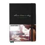 Тефтер А5 Leuchtturm1917 Some Lines a day - 5 години, Black, твърди корици