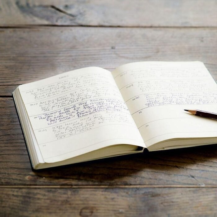 Тефтер А5 Leuchtturm1917 Some Lines a day - 5 години, Black, твърди корици - Image 3