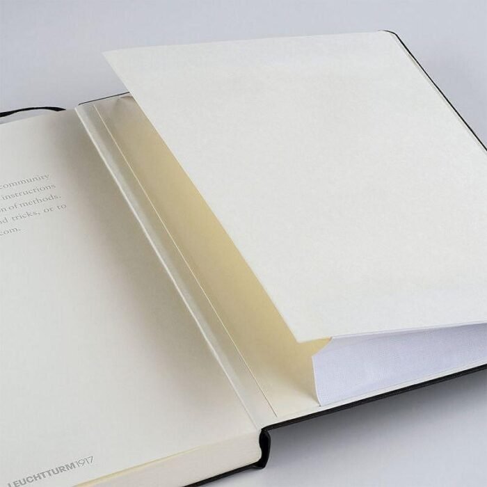 Тефтер А5 Leuchtturm1917 Some Lines a day - 5 години, Black, твърди корици - Image 4