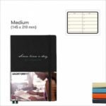 Тефтер А5 Leuchtturm1917 Some Lines a day - 5 години, Black, твърди корици - Image 5