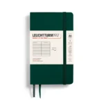 Тефтер A6 Leuchtturm1917 Notebook Composition Forest Green, меки корици, линиран