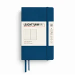 Тефтер А6 Leuchtturm1917 Notebook - Indigo, твърда корица, на точки