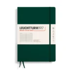 Тефтер B5 Leuchtturm1917 Notebook Composition Forest Green, твърда корица, на редове