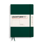 Тефтер B5 Leuchtturm1917 Notebook Composition Forest Green, твърда корица, нелиниран