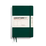 Тефтер B6+ Leuchtturm1917 Notebook Composition - Forest Green, твърда корица, нелиниран