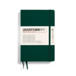 Тефтер B6+ Leuchtturm1917 Notebook Composition - Forest Green, твърда корица, линиран