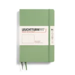 Тефтер B6+ Leuchtturm1917 Notebook Paperback Sage, твърди корици, нелиниран