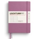 Тефтер Leuchtturm1917 New Colours 2025 - Dusty Rose, A5, твърди корици, на точки