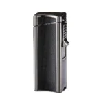 Запалка Eurojet Black & Gunmetal, с поставка и вграден пънч за пури