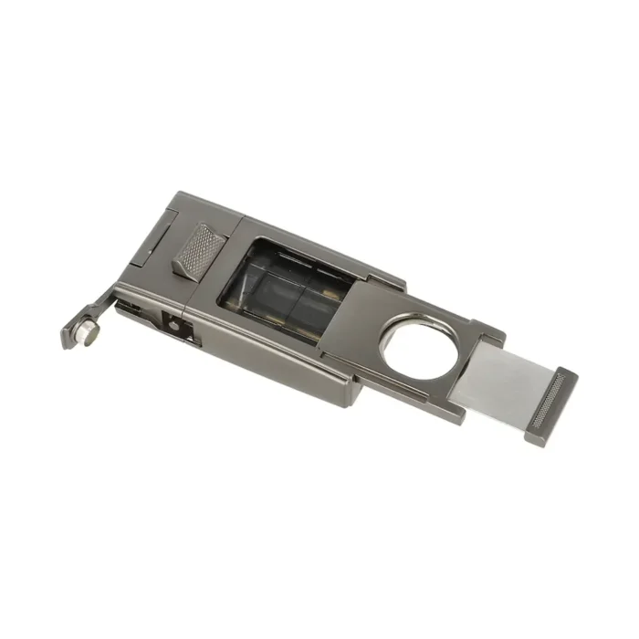 Запалка WinJet - Gunmetal Satin, с 2x пламък, резачка, пънч, игла - Image 4