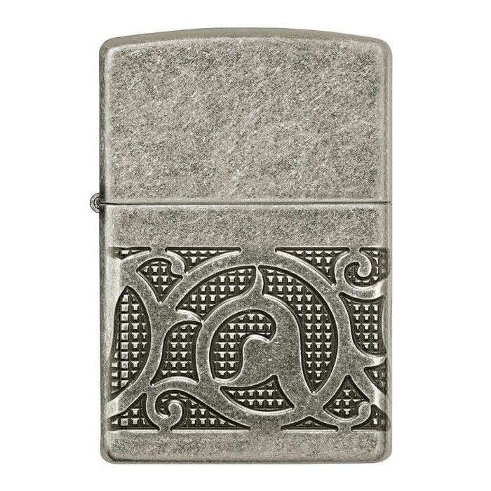 Запалка Zippo - Armor® Antique Silver Pattern Design - Image 2