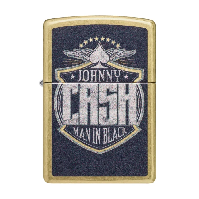 Запалка Zippo - Johnny Cash, Crest Design - Image 2