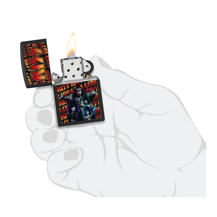 Запалка Zippo - KISS® Poster Design - Image 5