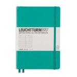 Тефтер А5 Leuchtturm1917 Notebook Medium Emerald, твърди корици, на редове
