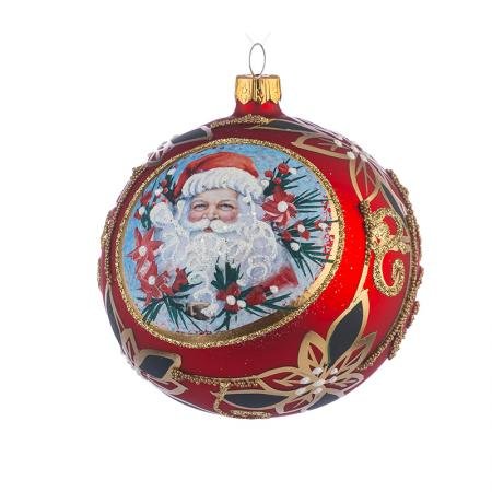 gift92-493d32313434353b Стъклена топка - Дядо Коледа - Image 1