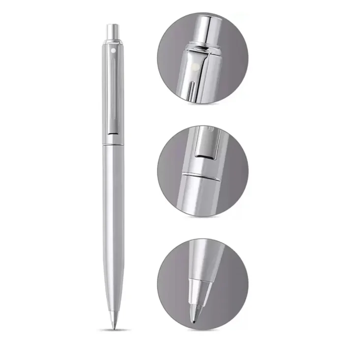 Химикалка Sheaffer - Sentinel Brushed Chrome With Nickel Plate Trim - Image 2