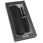 Комплект писалка и химикалка Online - Eleganza Black GT