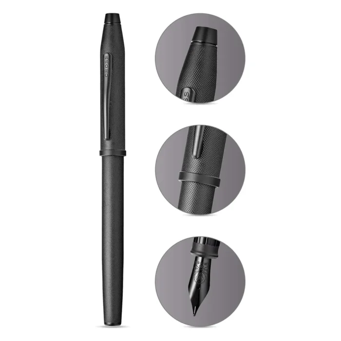 Писалка Cross Century II - Black Micro Knurl Grip - Image 2